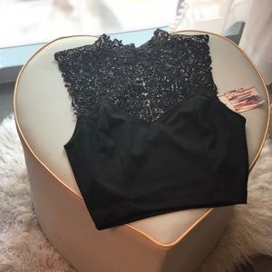 Little Black Crop